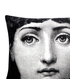 Fornasetti Tema e Variazioni No. 1-6 cushion 40cm x 40cm - British product