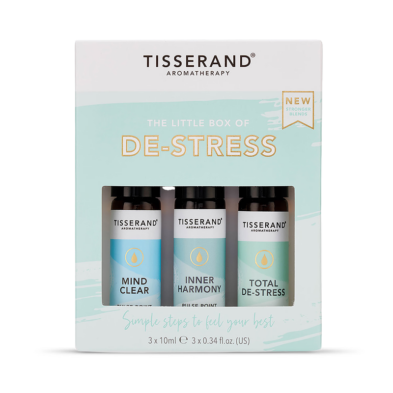 Tisserand rollerball essential oil 3x10ml, imported from the UK