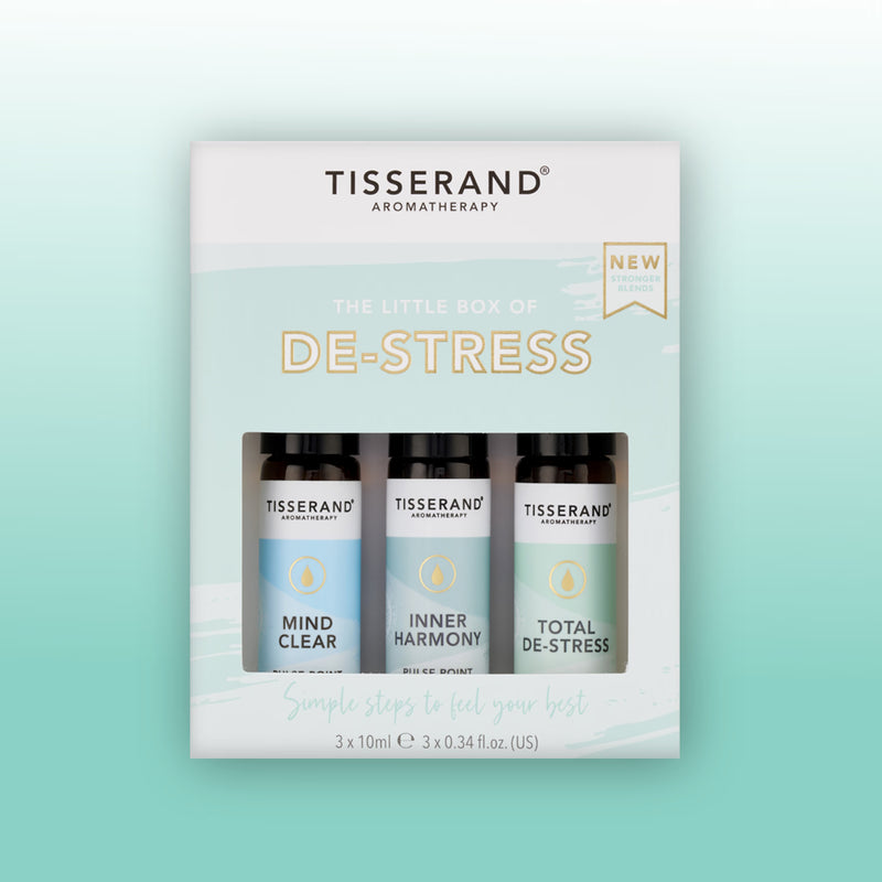 Tisserand rollerball essential oil 3x10ml, imported from the UK
