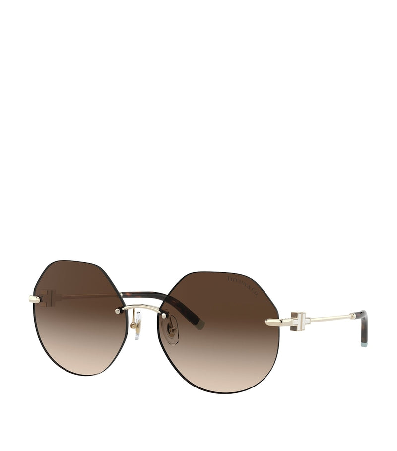 Tiffany & Co. hexagonal sunglasses imported from the UK