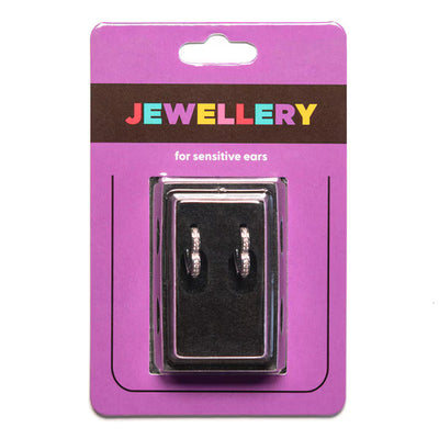 Superdrug Sensation Jewellery Crystal Huggy Hoop Earrings Small- Buy online at McGrocer