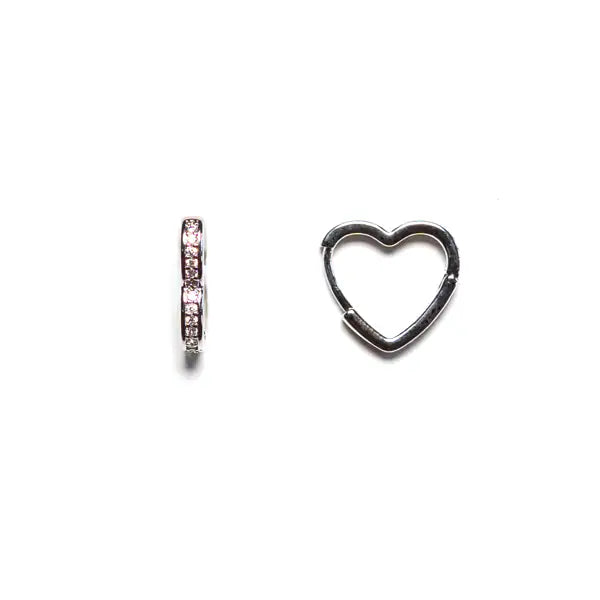 Sensation Jewellery Crystal Huggy Hoop Small (British brand)