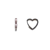 Sensation Jewellery Crystal Huggy Hoop Small (British brand)