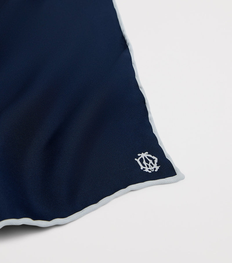 Dunhill mulberry silk neckerchief 50cm, imported from the UK