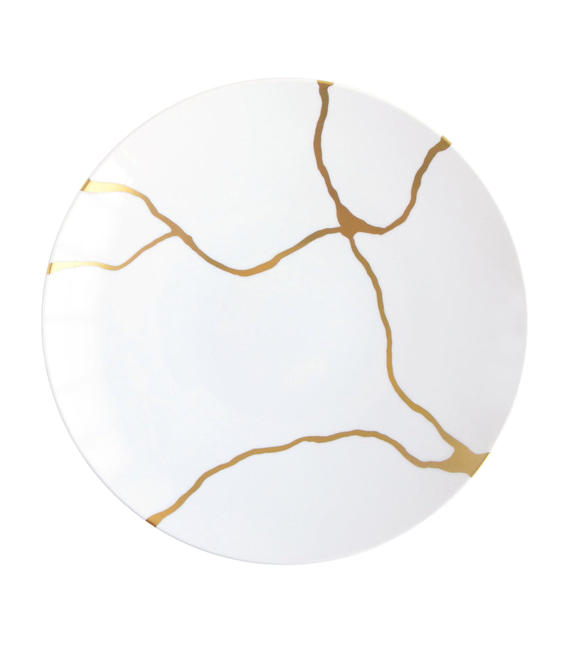 Bernardaud Kintsugi dinner plates set of 12 26cm (British brand)