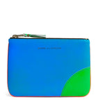 Comme des Garçons Super Fluo small leather pouch - British product