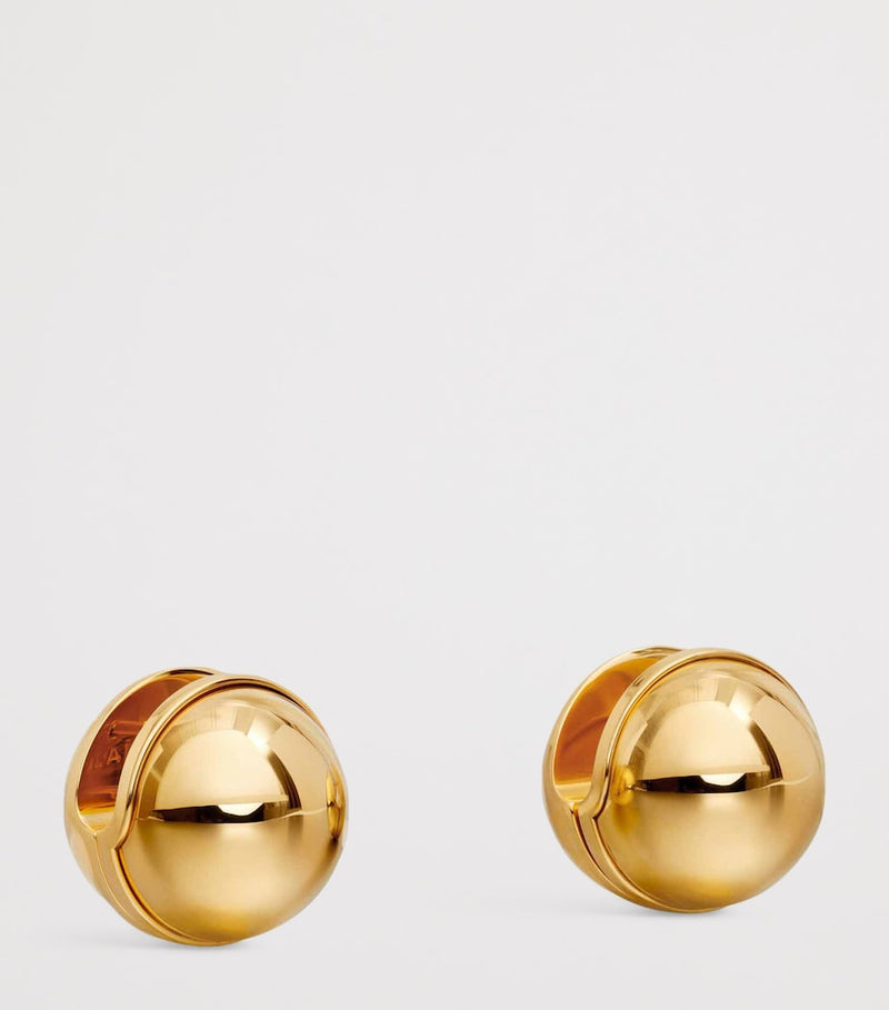 Alaïa Sphere earrings 28mm diameter, imported from the UK