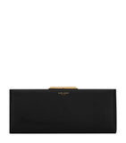 Saint Laurent leather clutch bag with chain strap - British product