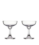 Harrods Royal Copenhagen Set of 2 Aurora Champagne Coupes 250ml- Buy online at McGrocer