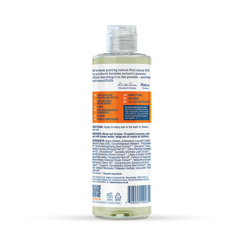 Faith in Nature Grapefruit Orange Body Wash 400ml