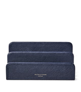 Harrods Aspinal of London Leather Letter Rack Desk Tidy- Buy online at McGrocer