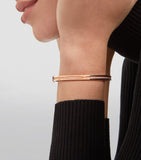 Bvlgari B.zero1 rose gold diamond bangle, imported from the UK