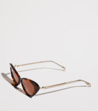 Maje acetate cat eye sunglasses tortoiseshell, UK version