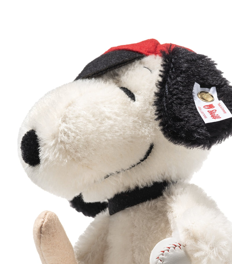 Steiff Snoopy Baseball plush 22cm, imported from the UK