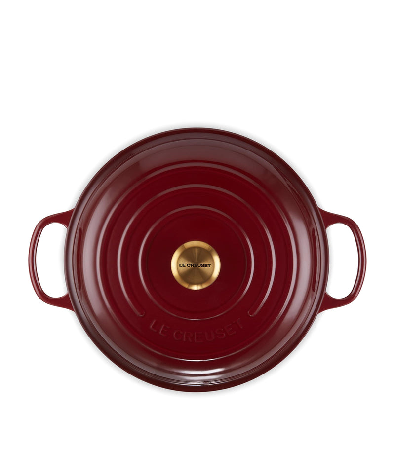 Le Creuset cast iron shallow casserole dish 30cm, UK version