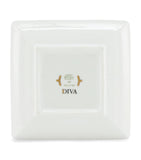 GINORI 1735 porcelain Colonna Diva Square change tray 13.5cm, UK version
