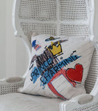 Vivienne Westwood Prince Charming goose down cushion 56cm x 56cm (British brand)