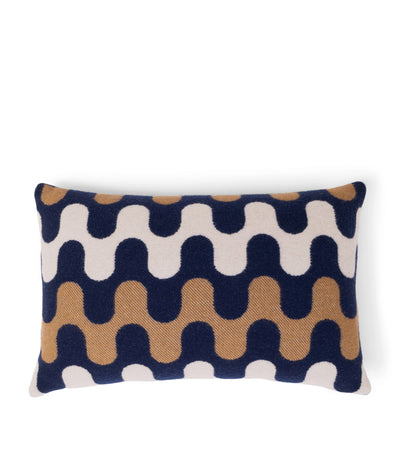 Harrods Frette Modernism 001 Wool Cushion 40cm x 60cm- Buy online at McGrocer