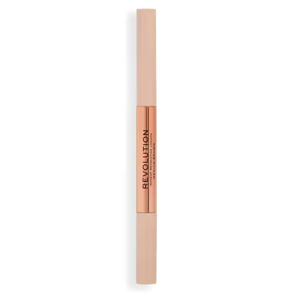 Revolution Eyebrow Filter Duo Medium Brown, imported from the UK