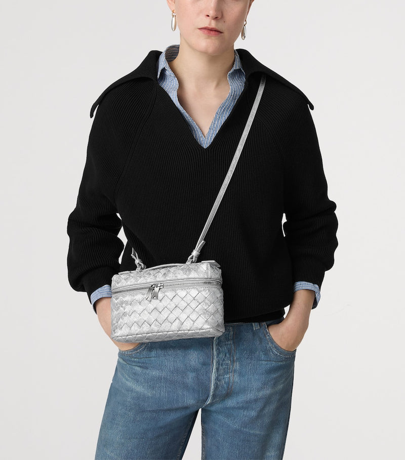 Bottega Veneta leather Bang Bang vanity case bag, imported from the UK