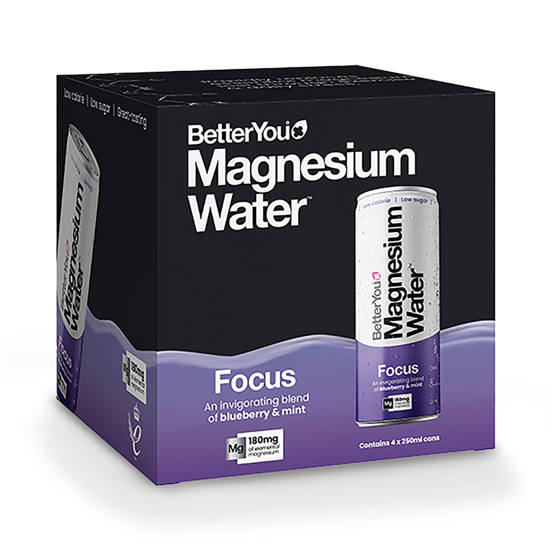 BetterYou Magnesium Still Water Focus (Blueberry & Mint) 250ml