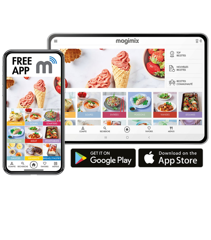 Magimix Gelato Expert ice cream maker, imported from the UK