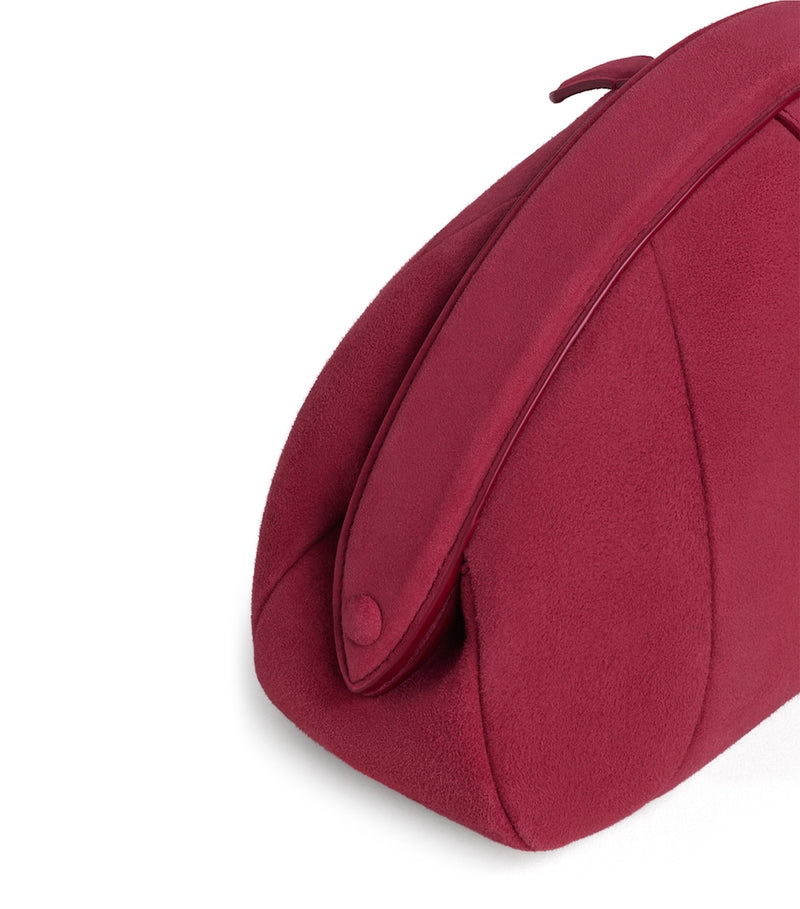 Alaïa small suede clutch bag, imported from the UK