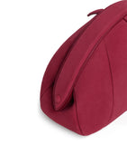 Alaïa small suede clutch bag, imported from the UK