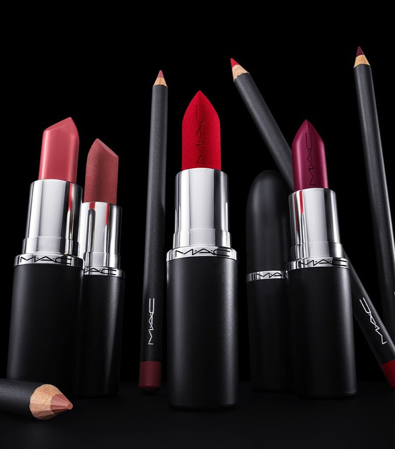 MAC satin finish lipstick 3.5g, imported from the UK