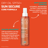 SVR Sun Secure Dry Body Oil Spray 200ml (British brand)