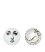 Harrods Porcelain Round Jewellery Box with Snake Design, 4cm Height, 10.5cm Diameter- Buy online at McGrocer