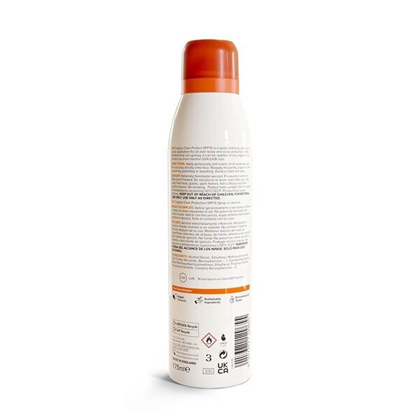 Calypso Sun Clear Spray 175ml - British product