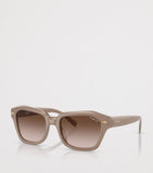 Vogue irregular acetate sunglasses with gradient lenses, UK version
