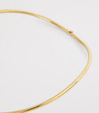 Jade Trau yellow gold 3.0 Plié collar necklace, UK version