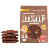 ASDA M&M's 4 Chocolate Cookies British Chocolate Biscuits Pack of 4- Buy online at McGrocer