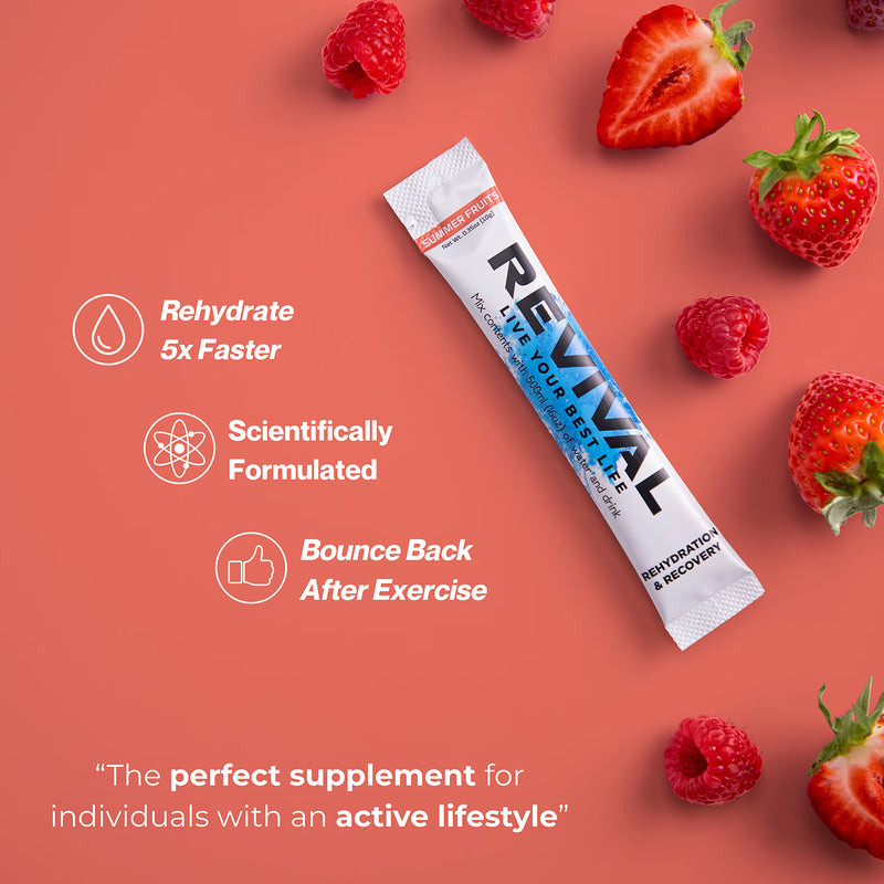 Revival hydration powder summer fruits 6 pack (British brand)