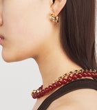 LIÉ STUDIO The Diana hoop earrings 1.5cm - British product