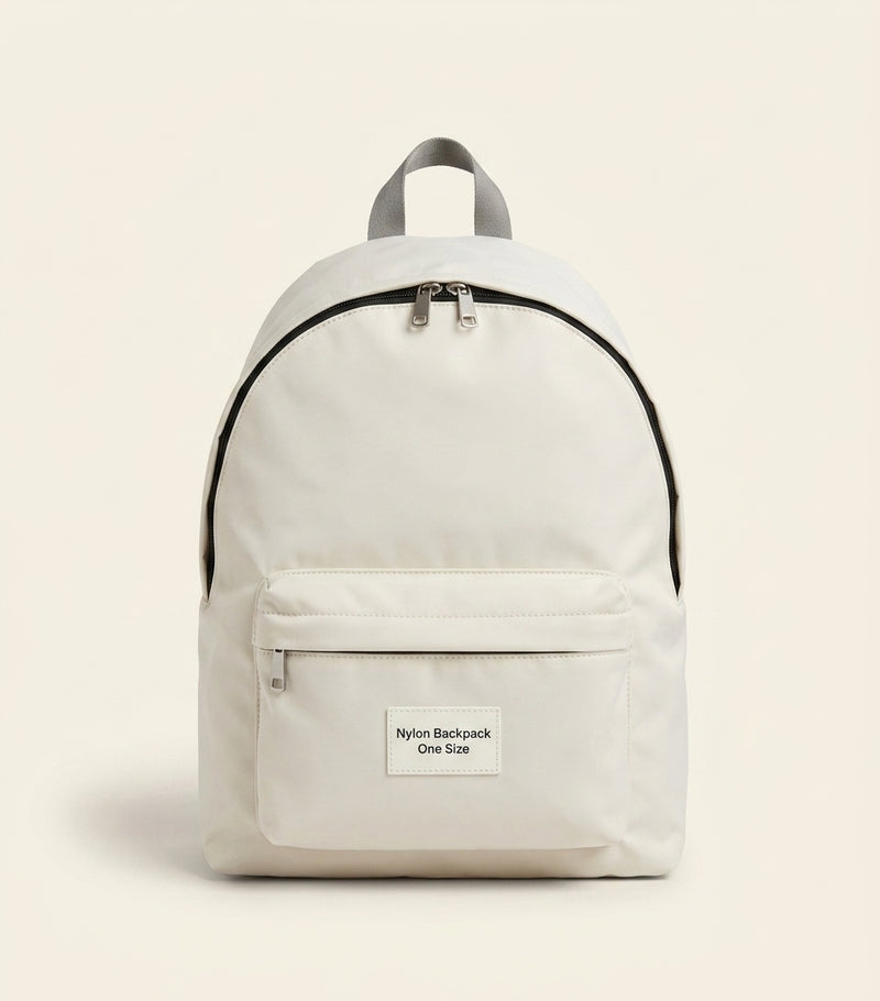 Givenchy Essential U backpack in durable nylon with leather pulls, UK version