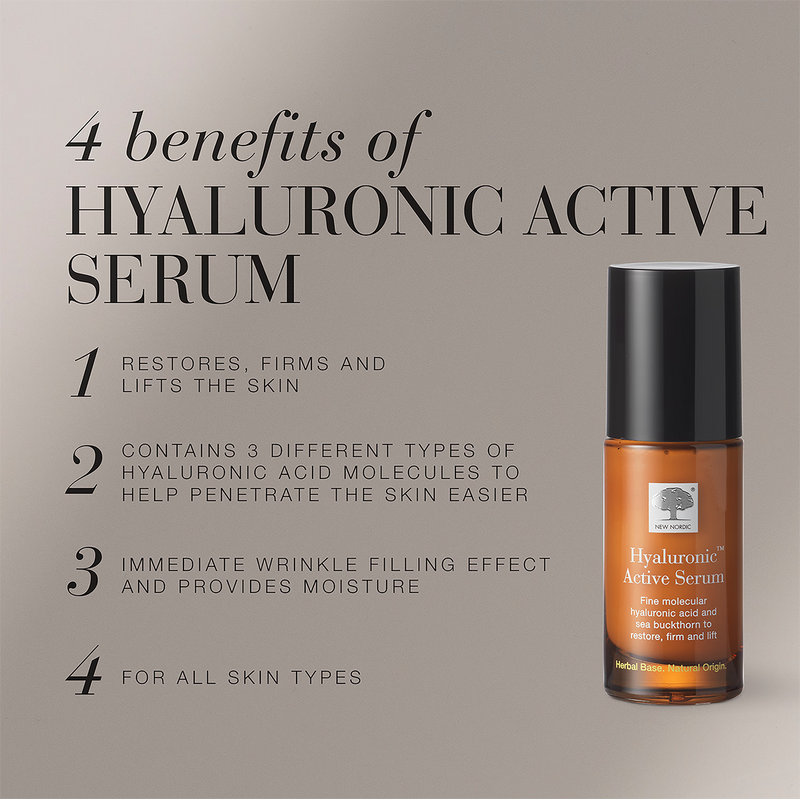 Hyaluron Active Serum fragrance-free face serum (British brand)