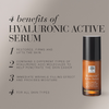 Hyaluron Active Serum fragrance-free face serum (British brand)
