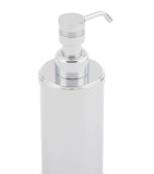 ZODIAC Cylinder Chrome soap dispenser (British brand)
