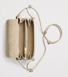 Bottega Veneta Notturno leather pouch, imported from the UK
