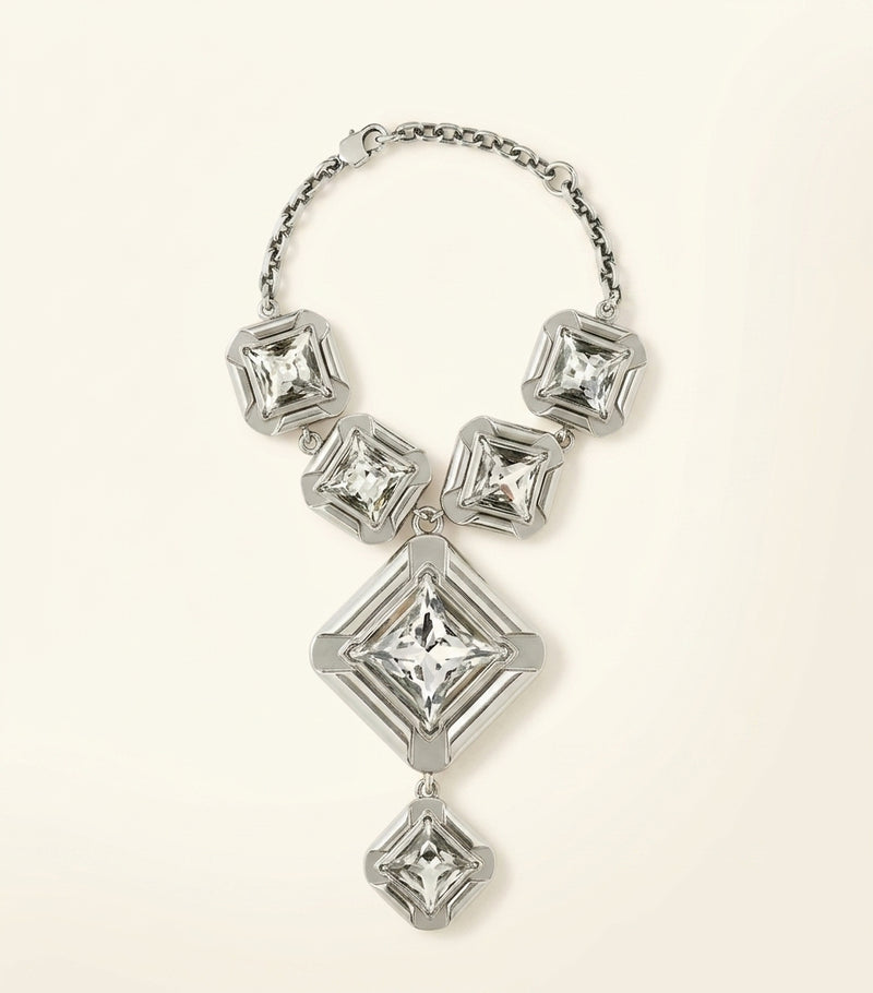 Givenchy Deconstructed Pendant Chain Bracelet
