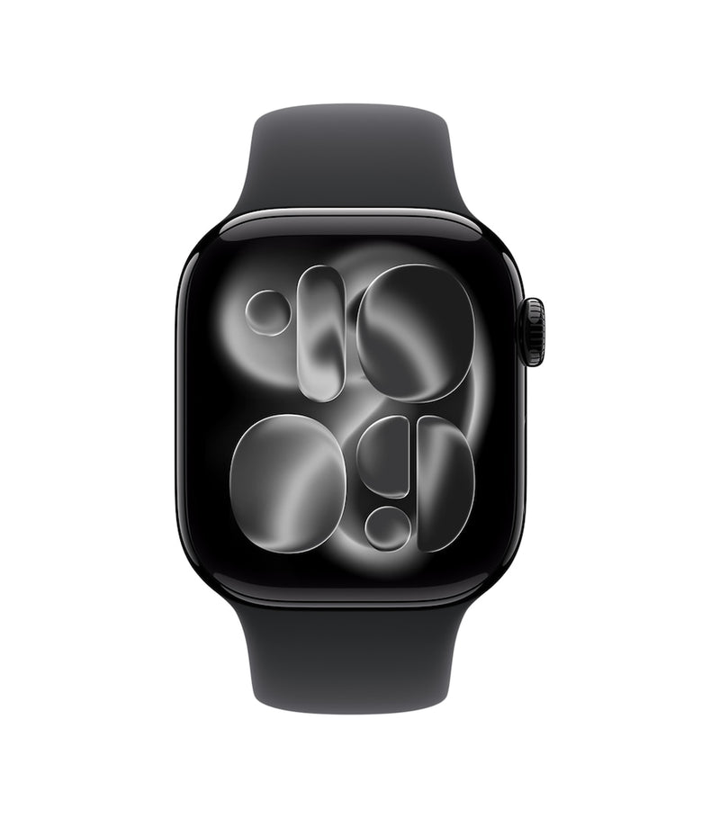 Apple Watch Series 11 Jet Black Aluminium with Sport Band 42mm - British product