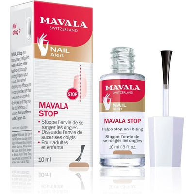 Superdrug Mavala Stop Anti Nail Biting Enamel Clear Coat 10ml- Buy online at McGrocer