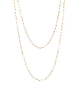 Harrods Annoushka Yellow Gold Long Mini Cable Chain Necklace- Buy online at McGrocer