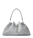 Jimmy Choo Cinch shoulder bag medium suede denim, UK version