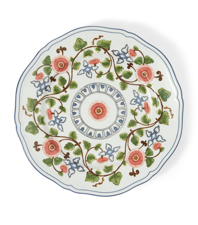 Harrods Cabana Magazine x Ginori 1735 Martina Porcelain Serving Plate 26.5cm- Buy online at McGrocer