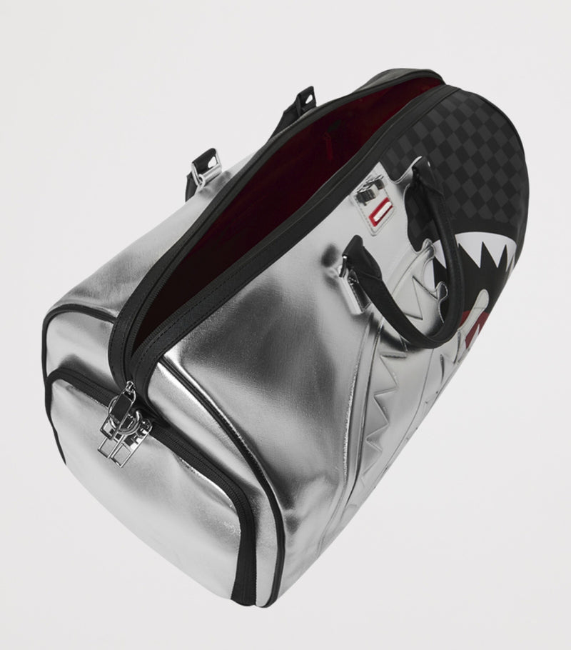 Sprayground duffle bag Silver Side Drip - British product