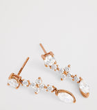 Anita Ko Vivi drop earrings in rose gold and diamonds (British brand)